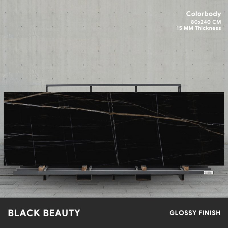 Black Beauty - 80x240 CM ผิวเงา