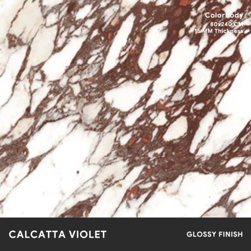 Calacatta Violet - 80x240 CM ผิวเงา