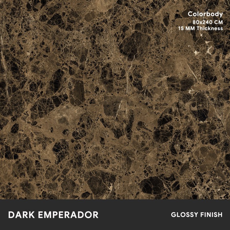 Dark Emperador - 80x240 CM ผิวเงา