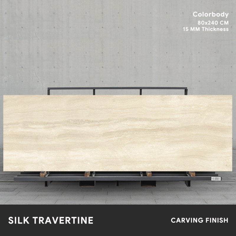 Silk Travertine - 80x240 CM ผิวด้าน