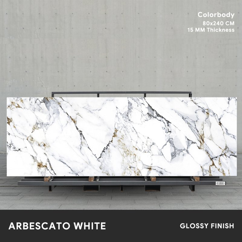 Arbescato  White - 80x240 CM ผิวเงา
