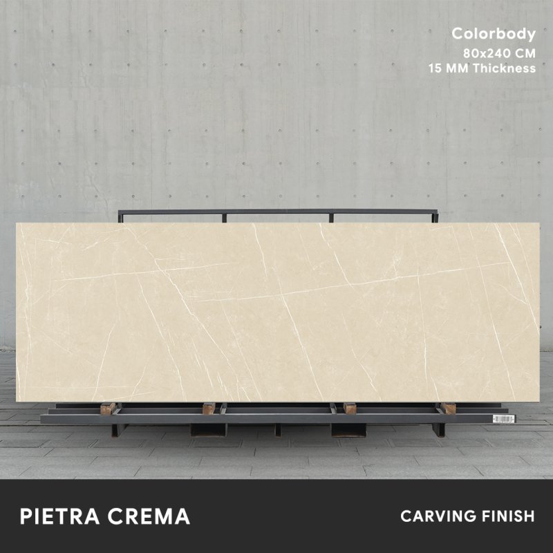 Pietra Crema - 80x240 CM ผิวด้าน