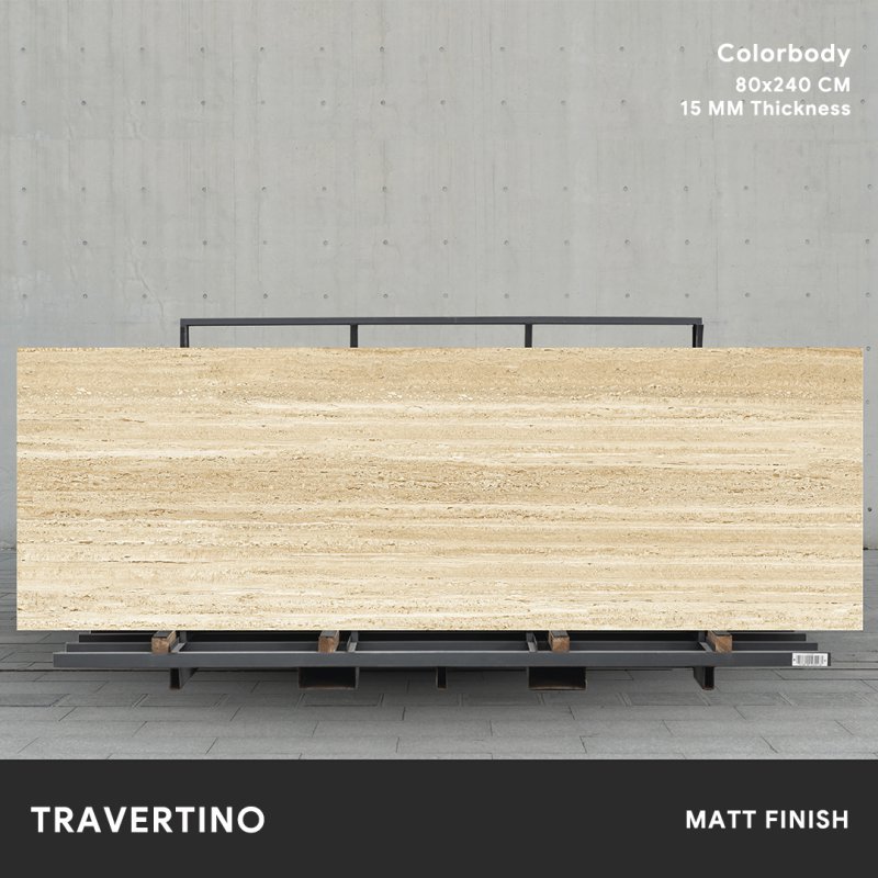 Travertino - 80x240 CM ผิวด้าน